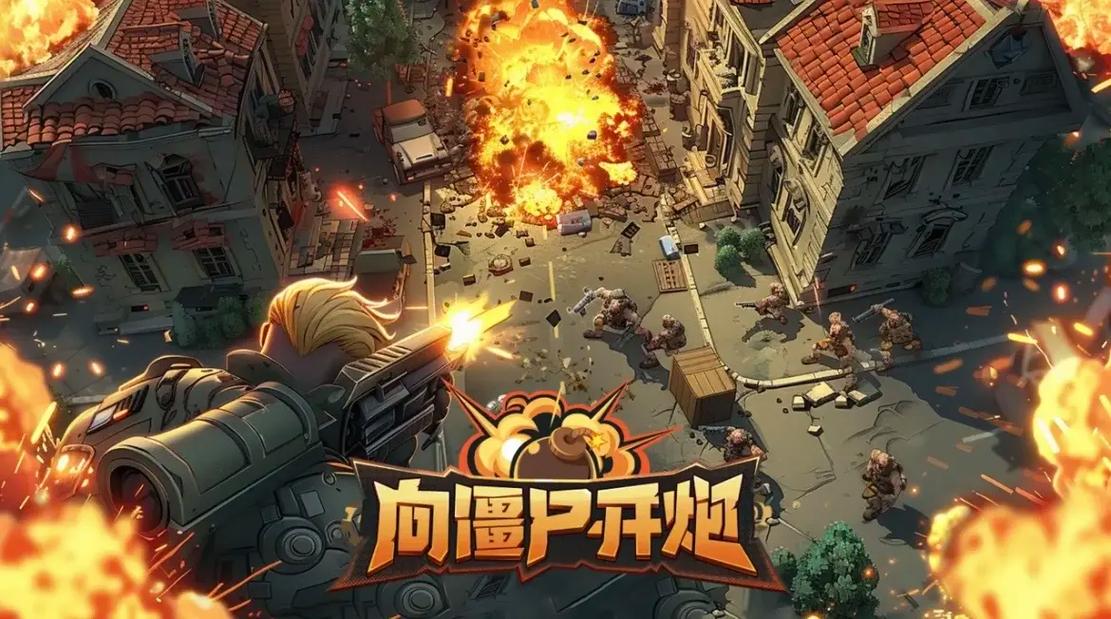 向僵尸开炮